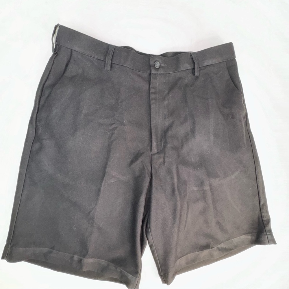 Dockers Golf 9” Shorts Relaxed Fit Flat Front